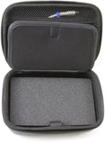 CASEMATIX Portable Recorder Carry Case Compatible with Tascam DR40X Studio Recorder and DR40 Small Accessories