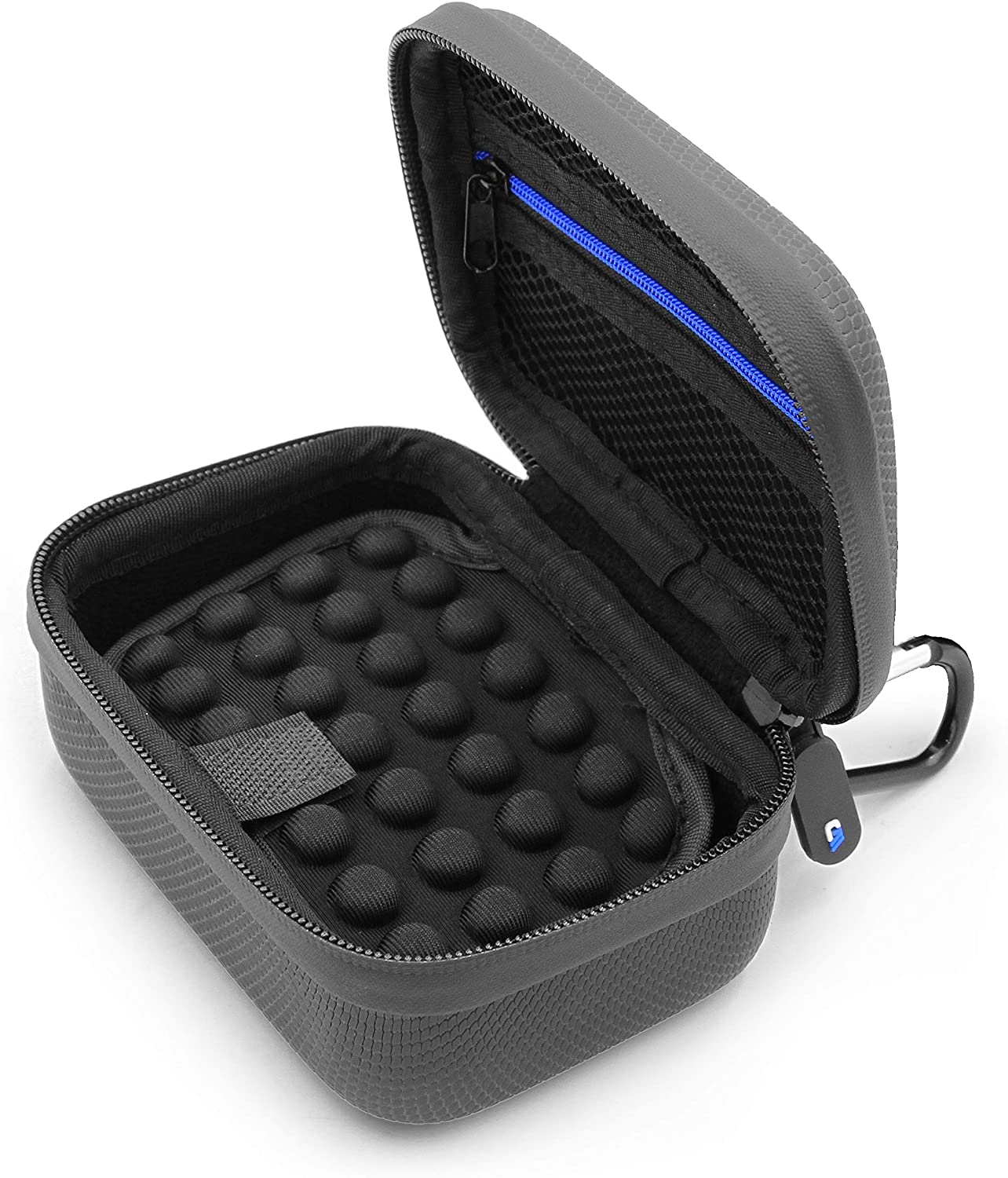 Hard Shell Travel Case Compatible with Garmin eTrex SE 2.2, 22x, 30x, Touch 35 and More - Protective Carrying Case with Lanyard and Carabiner