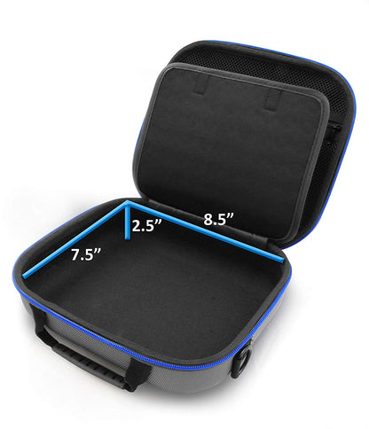 Hair Clipper Barber Case fits Clippers, Hair Buzzers, Trimmers, T Finisher Liner - Carry Case for Clippers and Stylist Hair Cutting Supplies