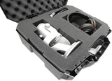 CASEMATIX USB Microphone Hard Case Fits HyperX QuadCast, Blue Yeti X Computer Mic, Razer Seiren X, Samson G-Track Pro and Recording/Gaming Accessories