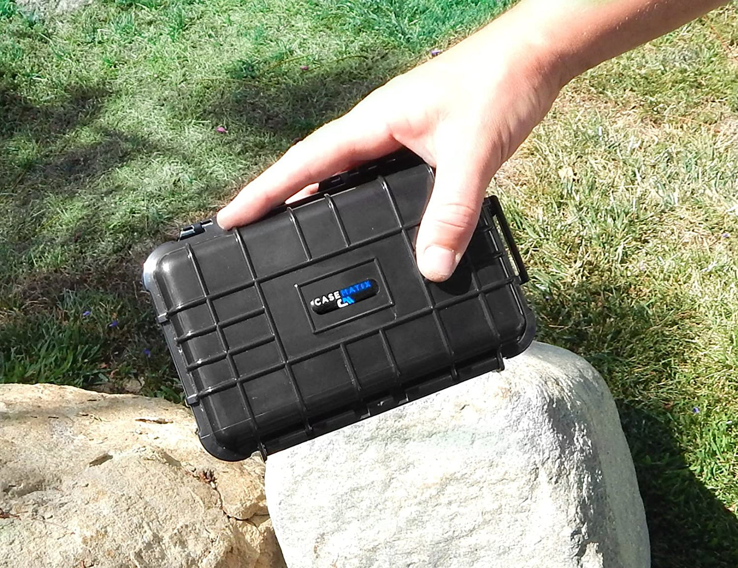 Rugged Waterproof Imaging Sensor Case Compatible with Walabot DIY in Wall Imager and Cables, Includes Case Only