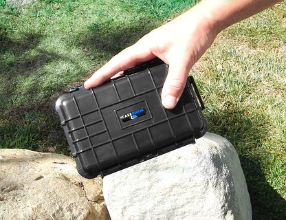 Rugged Waterproof Imaging Sensor Case Compatible with Walabot DIY in Wall Imager and Cables, Includes Case Only