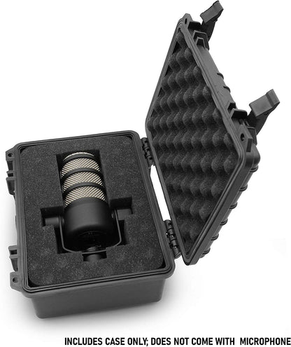 Waterproof Case Compatible With Rode Podmic Podcasting Microphone Pod Mic