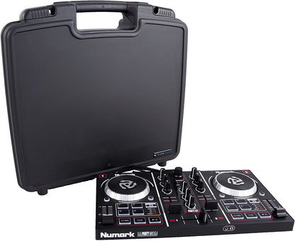 Protective DJ Controller Carry Case Compatible with Numark Party Mix Starter Mixer in Padded Foam Interior with Hard Shell Exterior
