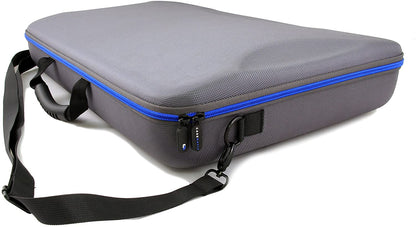 DJ Mixer Case Compatible with Hercules Inpulse 500 DJ Controller - Hard Shell EVA with Impact-Absorbing Foam, Adjustable Shoulder Strap & Handle