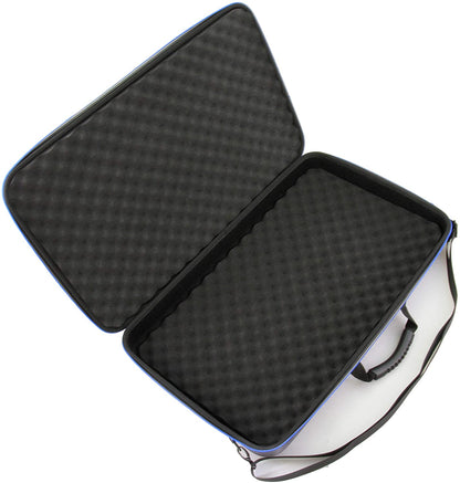 DJ Mixer Case Compatible with Hercules Inpulse 500 DJ Controller - Hard Shell EVA with Impact-Absorbing Foam, Adjustable Shoulder Strap & Handle