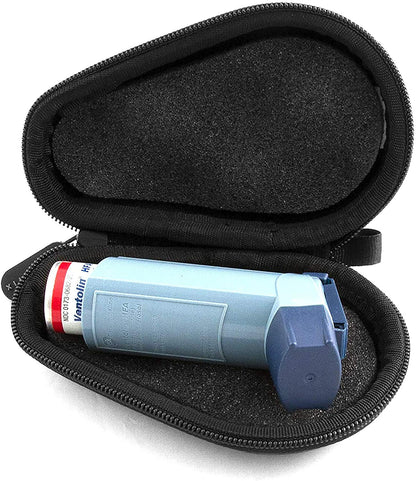 Asthma Inhaler Medicine Travel Case to Protect Portable Inhalers from Dust and Dirt, Does Not Include Inhaler