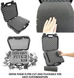 CASEMATIX USB Microphone Hard Case Fits HyperX QuadCast, Blue Yeti X Computer Mic, Razer Seiren X, Samson G-Track Pro and Recording/Gaming Accessories
