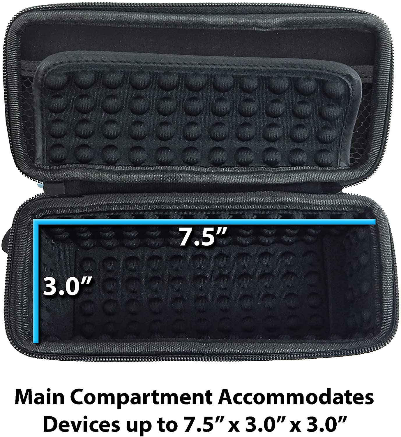 Hard Case Compatible with the Sonos Roam Portable Smart Speaker and Bluetooth Accessories - Includes Black Hard Case Only with Wrist Strap