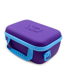 CASEMATIX Toy Box Travel Case Compatible with Ninja Bots Interactive Battling Robots and Accessories, Includes Purple Case Only with Shoulder Strap