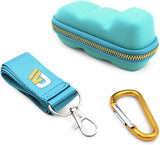 Casematix Turquoise Asthma Inhaler Travel Case, Does Not Include Inhaler Medicine