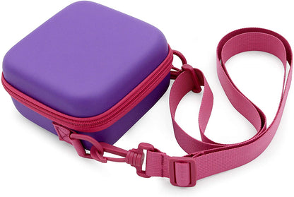Portable Carrying Case Compatible with Blinger Deluxe Set Hair Styling Tool - Dustproof Purple EVA Protection with Padded Divider & Shoulder Strap