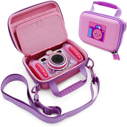 Camera Case Compatible with VTech KidiZoom - Travel Case with Strap Compatible with VTech KidiZoom Duo Selfie Cam, Pix, Twist Connect & More