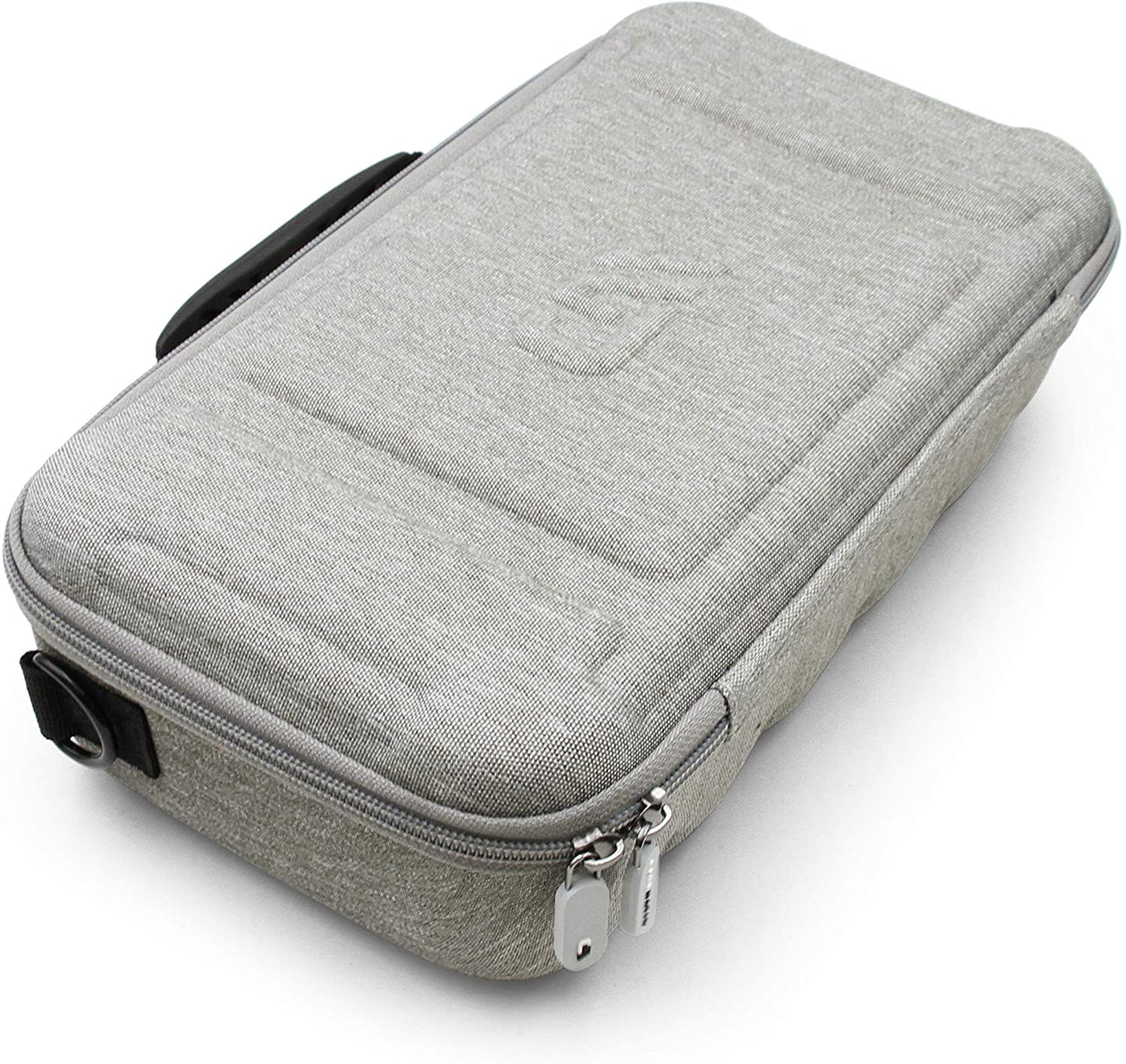 Dual Wireless Microphone Case for Wireless Mic System Compatible with Sennhesier, Shure Microphones and More, Dual Mic Bag with Strap