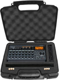 CASEMATIX Recorder Hard Case Compatible with Tascam DP-008EX, DP-006 Digital Pocket Studio Multi Track Recorders, Adapter, Cables & Charger