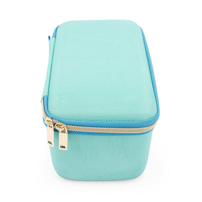 Clipper Case Holds Clippers, Hair Buzzers and Trimmers - Barber Travel Case For Hairstylist and Salon Hair Cutting Supplies - Turquoise