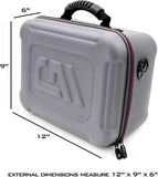 CASEMATIX Carrying Case Compatible With Meeting Owl Pro and Owl Camera 360 Video Conference Room Accessories