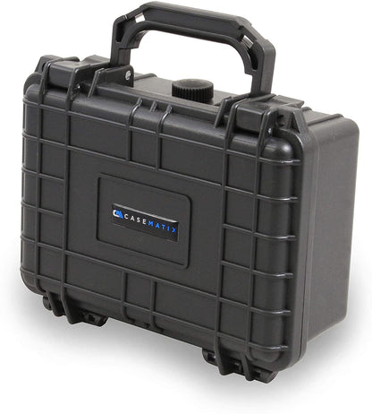 Graded Coin Case Compatible with 15+ PCGS or NGC Coin Slabs, Waterproof Coin Storage Box with Customizable Foam, Includes Padlock
