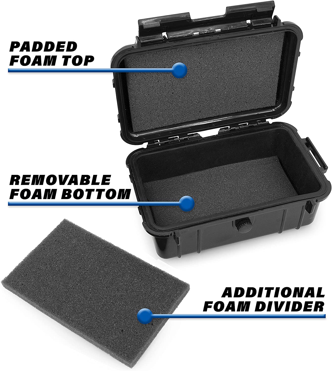 Graded Card Case Compatible with 6+ BGS 8+ PSA FGS Graded Sports Trading Cards, Waterproof Graded Slab Card Storage Box
