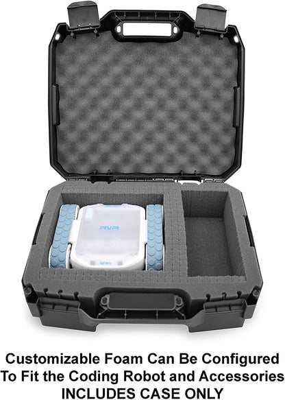XL Customizable Case Compatible with Sphero RVR Robot STEM Learning Toy Accessories Diced Foam in Diced Foam - Case Only Made in USA