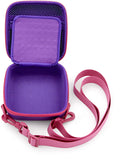 CASEMATIX Protective Travel Case Compatible with Blinger Deluxe Set, Blingers Refill Gems and More Glam Children Accessories - Case Only