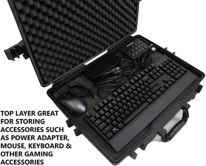 15.6 - 17 inch Waterproof Laptop Hard Case Compatible with Razer Blade Gaming Laptops Razer Blade 15, Razer Blade Pro 17, Razer Blade Stealth and More