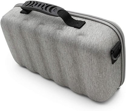 Dual Wireless Microphone Case for Wireless Mic System Compatible with Sennhesier, Shure Microphones and More, Dual Mic Bag with Strap