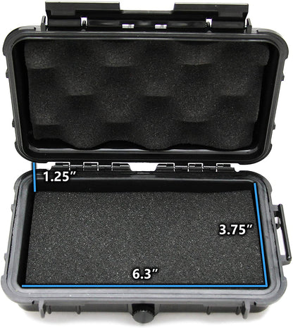 Waterproof External Hard Drive Travel Case Compatible with GTechnology GDrive Mobile 1tb, 2tb, 4tb USB 3.0 and USB C Portable Hard Drives