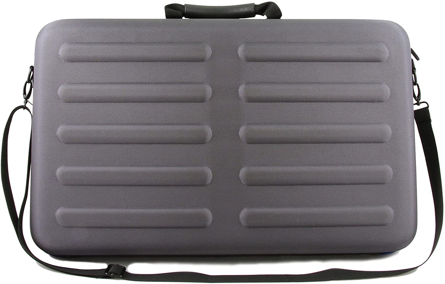 DJ Mixer Case Compatible with Hercules Inpulse 500 DJ Controller - Hard Shell EVA with Impact-Absorbing Foam, Adjustable Shoulder Strap & Handle