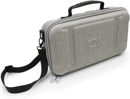 Dual Wireless Microphone Case for Wireless Mic System Compatible with Sennhesier, Shure Microphones and More, Dual Mic Bag with Strap