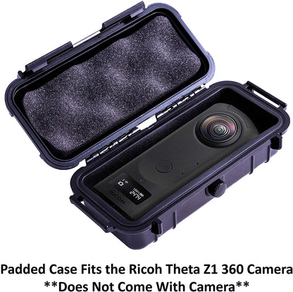 7 inch Waterproof 360 Action Camera Case Compatible with Ricoh Theta Z1 360 Degree Camera