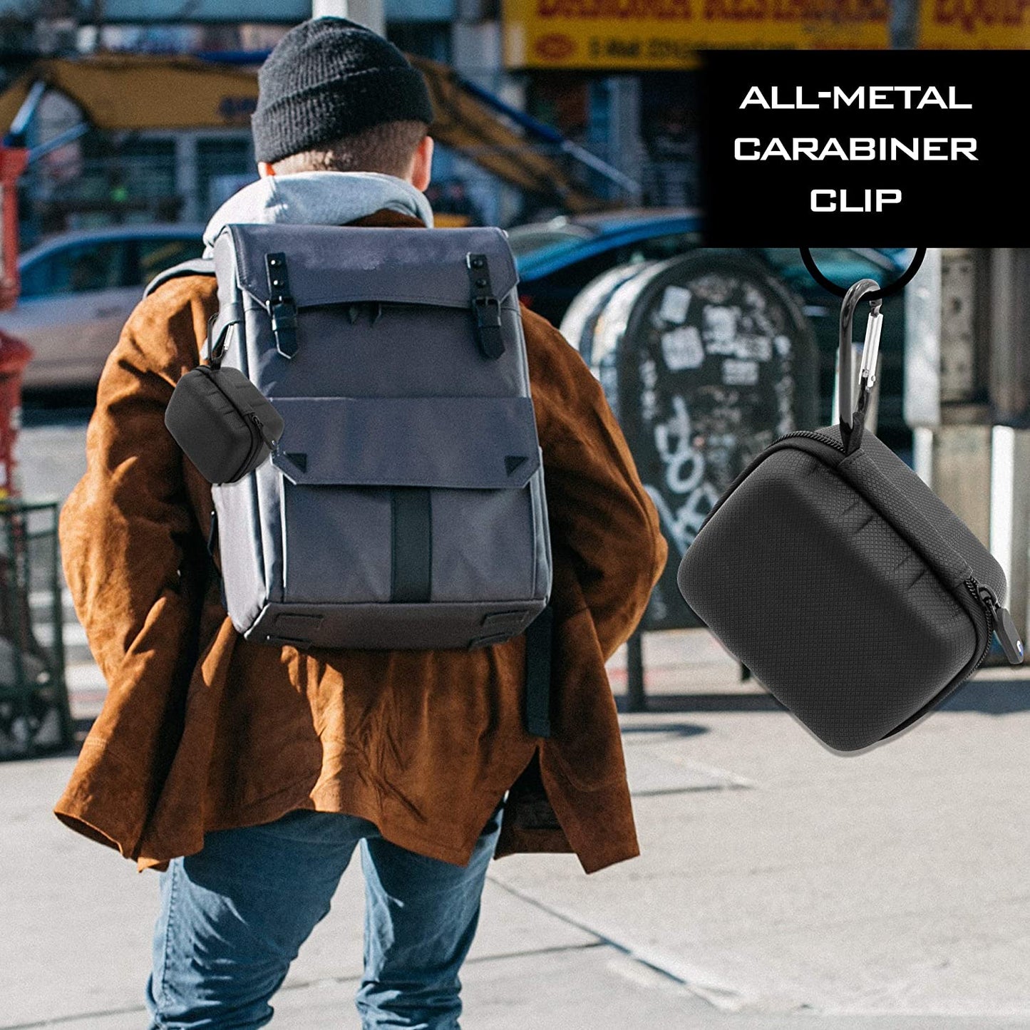 Hair Trimmer Case Compatible with Skull Shaver Pitbull Silver Pro Electric Razor Rotary Shaver or Skull Shaver Gold Pro