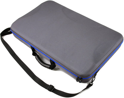 DJ Mixer Case Compatible with Hercules Inpulse 500 DJ Controller - Hard Shell EVA with Impact-Absorbing Foam, Adjustable Shoulder Strap & Handle