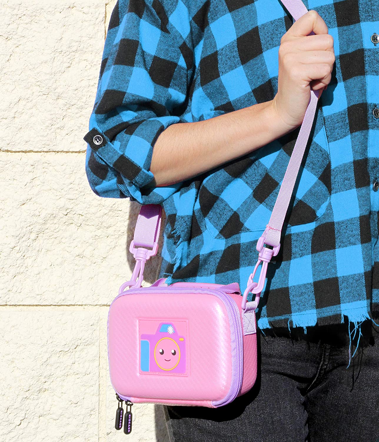 Camera Case Compatible with VTech KidiZoom - Travel Case with Strap Compatible with VTech KidiZoom Duo Selfie Cam, Pix, Twist Connect & More