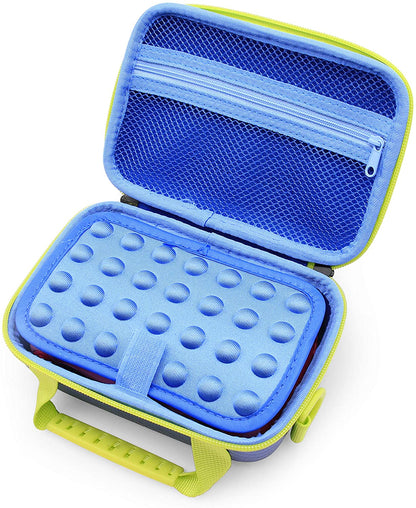 Blue Kids Camera Case Compatible with VTech KidiZoom Creator Cam, Tripod & Accessories with EVA Hard Shell and Carry Strap – Case Only