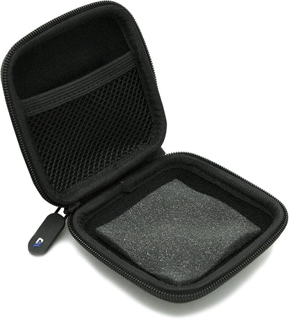 Portable Electronics Case Compatible with Whistle 3 GPS Pet Tracker & Findster Duo - Dustproof EVA Protection with Elastic Netting Interior