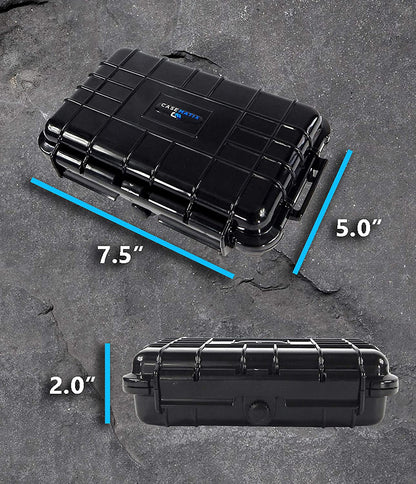 Waterproof External Hard Drive Travel Case Compatible with GTechnology GDrive Mobile 1tb, 2tb, 4tb USB 3.0 and USB C Portable Hard Drives