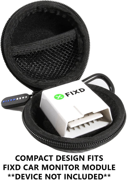 OBD Carry Case Compatible with FIXD OBD2 Bluetooth Car Diagnostic Tool for Auto Car Health Monitor Device - Includes CASE ONLY