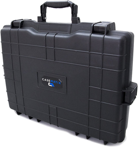 Heavy Duty Channel Effects Mixer Case Compatible with Mackie Mix Series Mix12FX, ProFX8V2, 402vLZ4, 1202vLZ4 Usb Mixers and Powered Mixers - Case Only