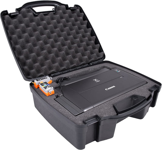 Travel Case Compatible with Canon Pixma iP110 Wireless Mobile Printer and Accessories - Customizable Hard Case Only