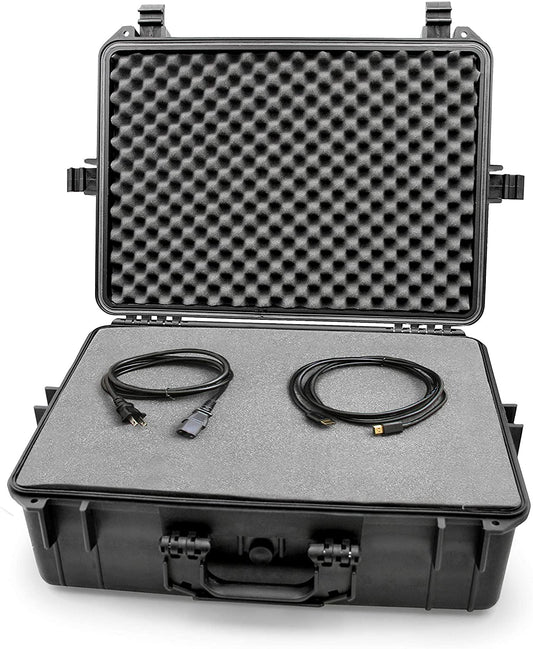 XL Waterproof Gaming Case Compatible with Valve Index VR Headset, Controllers and Select Accessories in Customizable Foam