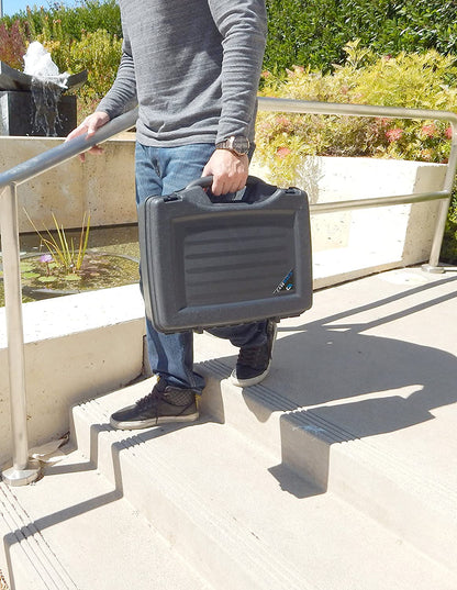 Portable Printer Carry Case for HP Officejet 200 Wireless Mobile Printer - Customizable Tri-layer Foam Protection