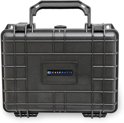 Waterproof Carrying Case Compatible with Square Terminal Card Reader - Custom Foam Protection with O-Ring Seal & Carry Handle