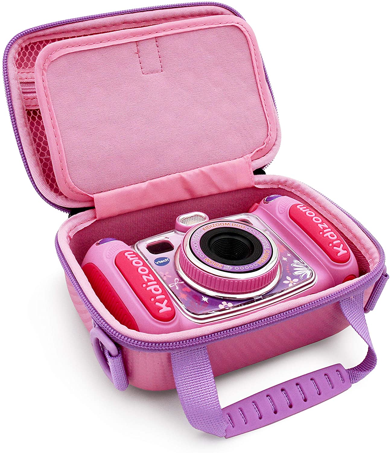 Camera Case Compatible with VTech KidiZoom - Travel Case with Strap Compatible with VTech KidiZoom Duo Selfie Cam, Pix, Twist Connect & More