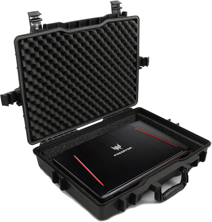 17" Elite Custom Waterproof Laptop Case Compatible with Acer Predator Helios 300, Helios 500, Nitro 5 and More Gaming Laptops 15.6"-17.3"