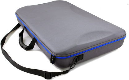 Portable Studio Case Compatible with Zoom Podcast Digital Mixer Livetrak L8 Recorder and Accessories, Includes Carry Bag Only with Strap