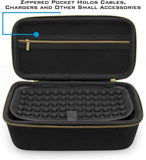 CASEMATIX Hard Case Compatible with Blue Yeti Nano Microphone and other USB Recording Microphones & Accessories - Includes Streaming Mic Case Only