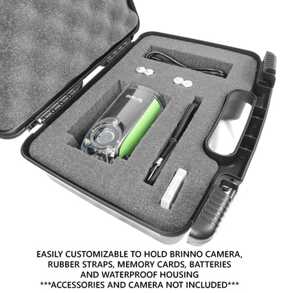 Time Lapse Camera Case Compatible with Carry Brinno BCC100 Construction Camera - Protective Hard Shell Storage with Customizable Foam