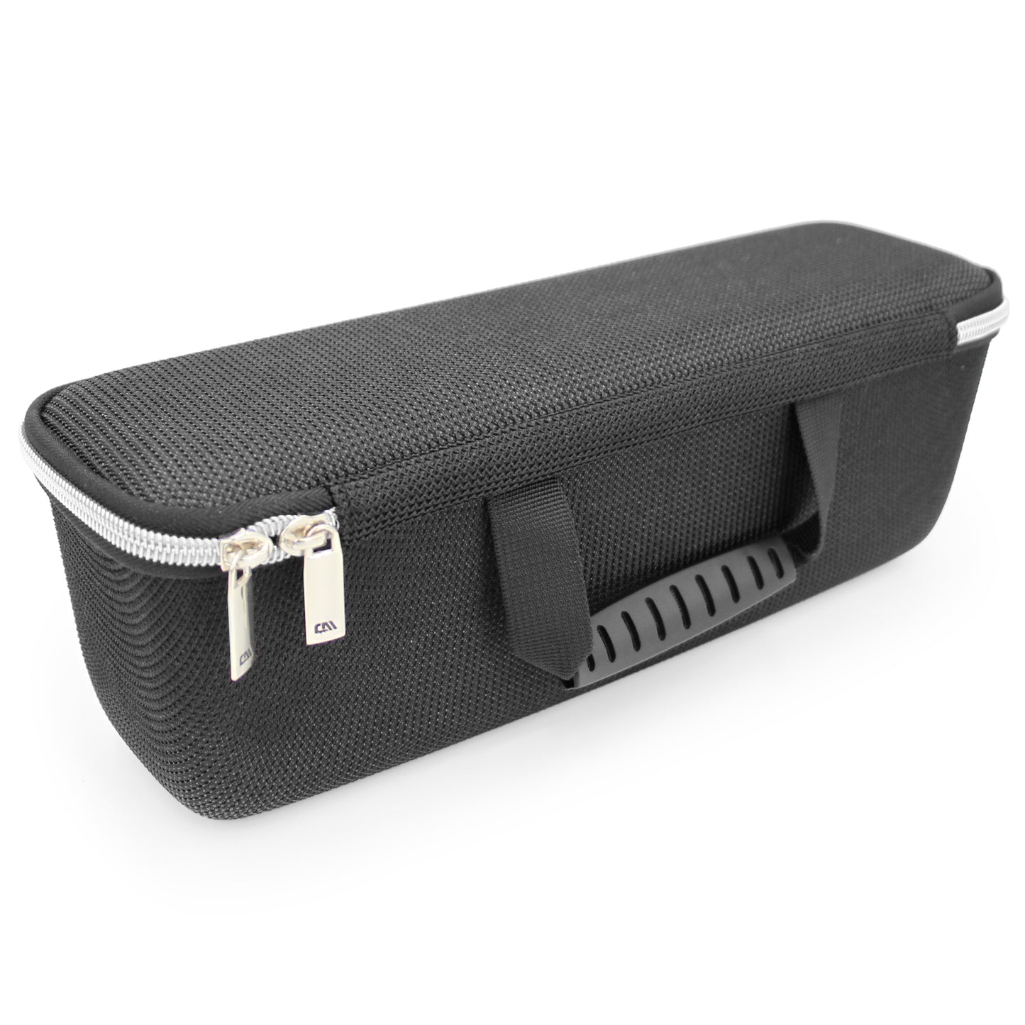 Wireless Microphone Case Compatible with 11" Wireless Mic System Handheld Microphones Fits Up To Two Mics - Black Case Only
