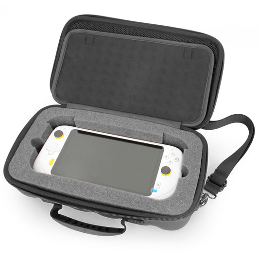 Travel Case Compatible with Logitech G Cloud Gaming Handheld Console and Portable Handheld Gaming Accessories in Precision Cut Foam